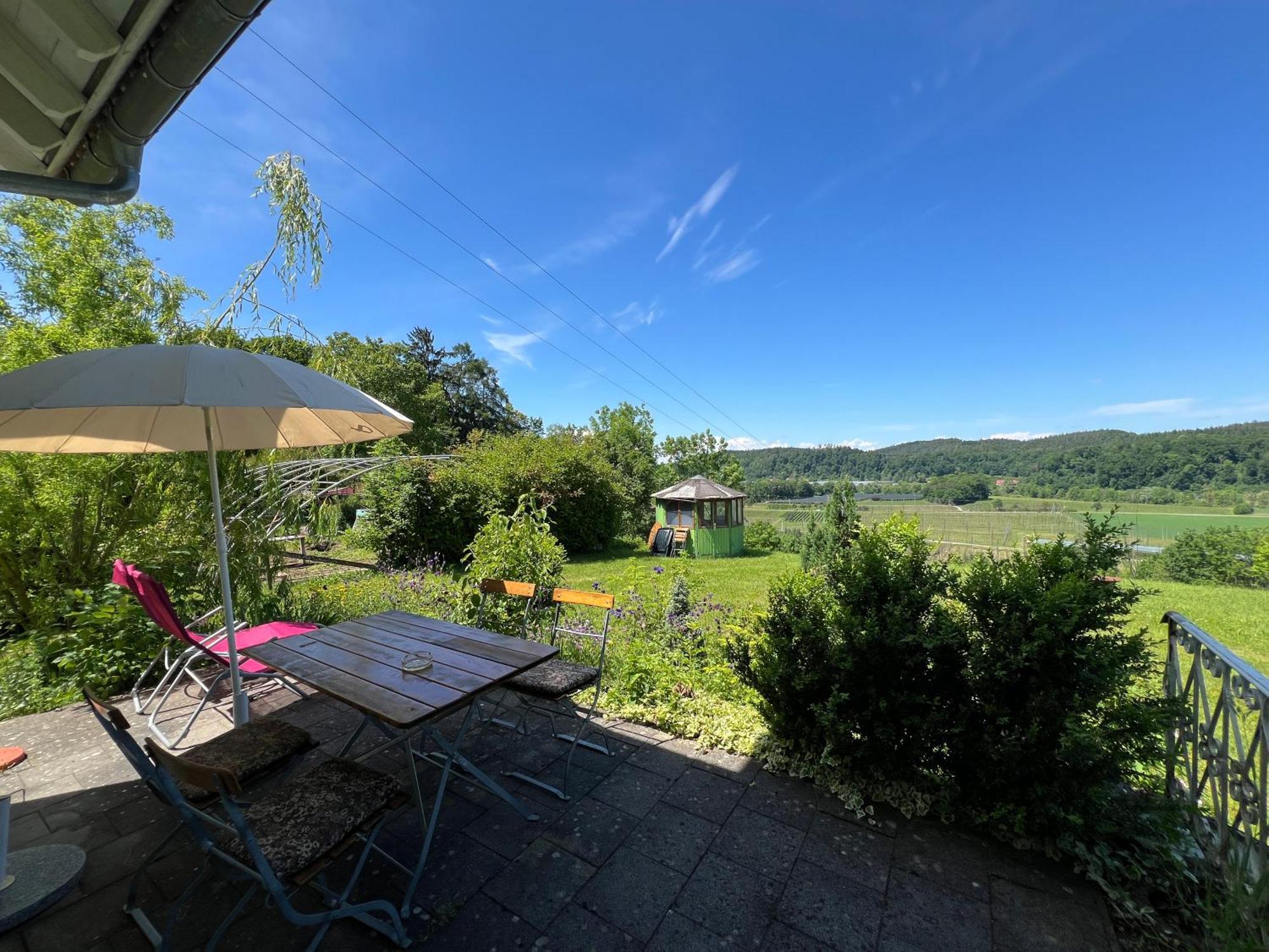 Einzigartiger Panoramablick, Bodensee Und Messe In Der Naehe Тетнанг Экстерьер фото
